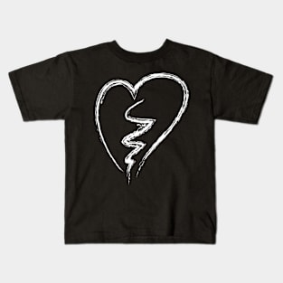 Simple Heart Birthday Gift Shirt. Kids T-Shirt